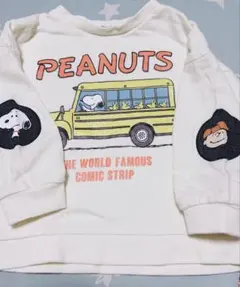 PEANUTS スヌーピー 長袖トレーナー