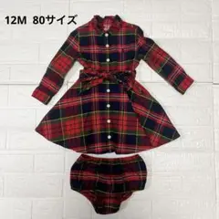 ☆Ralph Lauren☆ベビー　チェック柄ワンピース