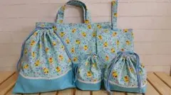入園入学準備☆レッスンバック☆5点セットＢ☆ハンドメイド