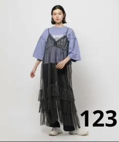 niko and…　レイヤードランジェリーワンピース