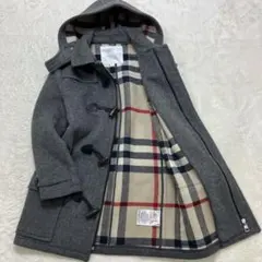 近年タグ✨美品✨バーバリーチルドレン ダッフルコート メガチェック 140