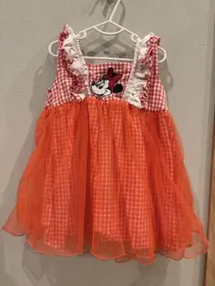 loulou amiミニーちゃん　ワンピース　ディズニー　 しまむら　90