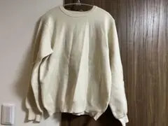 アーバンリサーチ　urban research ニット　白　アイボリー