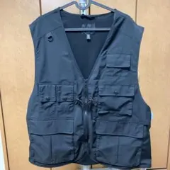 H&M ブラック ベスト EUR XL