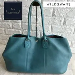 希少　旧ロゴ　WILDSWANS DOCUMENTO クラッチバッグ　保存袋付き 美品 ワイルドスワンズ フォセット A4可 シボ革 レザー クラッチ