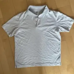 UNIQLO AIRism ポロシャツ　ホワイトグレー