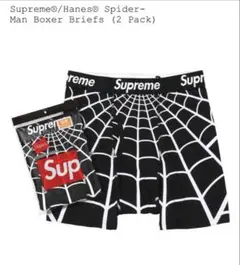 Supreme/Hanes スパイダーマン ボクサーパンツ 2パック Lサイズ - メルカリ