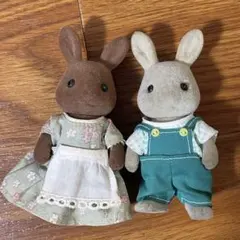 初版 廃盤 シルバニアファミリー 2匹セット