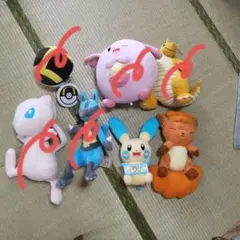 ポケモンぬいぐるみ マイナン＆ロコン新品 送料無料