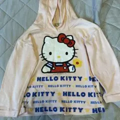 平成初期　ハローキティ　パーカー　秋　110センチ