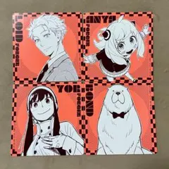 美品！SPY×FAMILY 両面コースター 全4種
