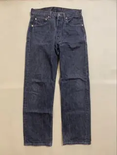 90s Levi's リーバイス 501 先染めブラックデニム　アメカジi192