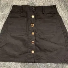 デニムスカート 台形スカート