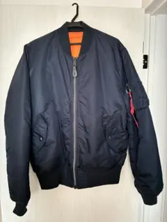 アルファインダストリーズ MA-1 フライトジャケット ネイビー L
