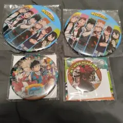 僕のヒーローアカデミア 缶バッジ 4個セット