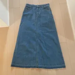 デニムロングスカート デニムスカート