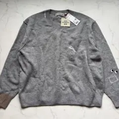タグ付き ANYA HINDMARCH グレー セーター 3XL UNIQLO