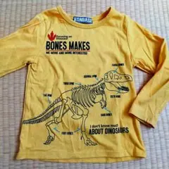 恐竜 長袖 Tシャツ 110