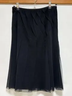 VIVIENNE TAM 黒スカート シフォン サイズ0のサムネイル