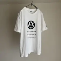UNIQLO ユニクロ　VW ワーゲン　tシャツ　白　L