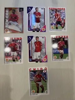 topps マンチェスター・ユナイテッド　セット