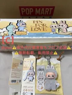 THE MONSTER PIN FOR LOVE ぬいぐるみペンダント【C】