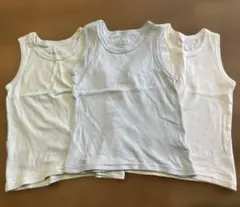 ベビー肌着 タンクトップ 西松屋3枚セット