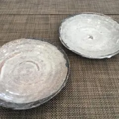 陶器　丸型皿　5枚セット