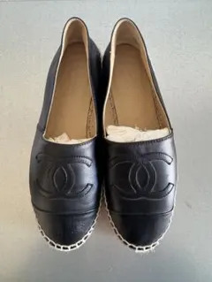 ⭐︎Netty⭐︎ CHANEL エスパドリーユ 美品］CHANEL シャネルスリッポンエスパドリーユ