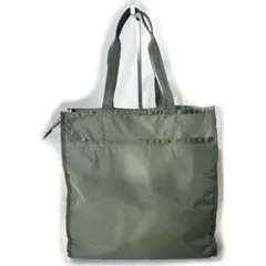カーキ トートバッグ