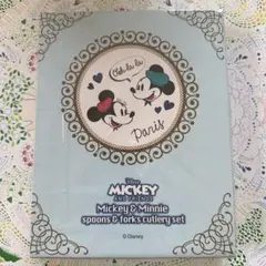 Disney Mickey & Minnie スプーン・フォークセット