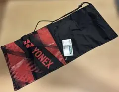 YONEX☆ラケットケース☆巾着タイプ☆BAG2391☆黒/赤☆ナイロン
