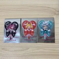 映画プリキュア　入場者特典　うちわ型クリアカード