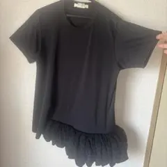 COMME des GARÇONS フリルTシャツ ブラックのサムネイル