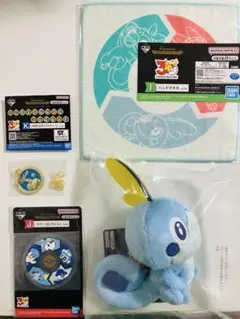 一番くじ ポケモン 30周年記念 ゼニガメ ラバー メタルチャーム合計11