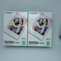 FUJIFILM instax mini チェキフィルム　20枚セット