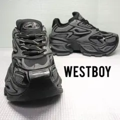 【未使用】WESTBOY ウエストボーイ 厚底 ダッドスニーカー 25cmのサムネイル