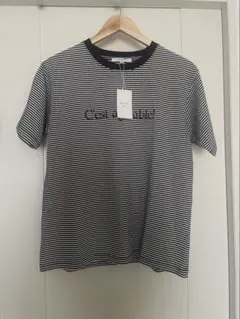 23区 SLOW ボーダー ロゴ Tシャツのサムネイル
