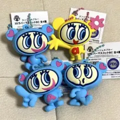 激レア！エンジェルブルー☆マスコットキーホルダーset エンジェルブルー ハナちゃん カラビナ付きぷりぬいマスコット