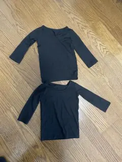 UNIQLO ヒートテック アンダーシャツ 2枚セット 80