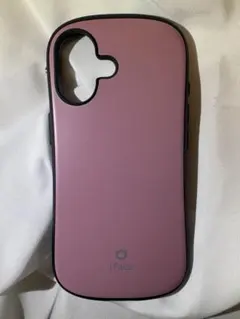iFace iPhone16用ケース (くすみピンク)
