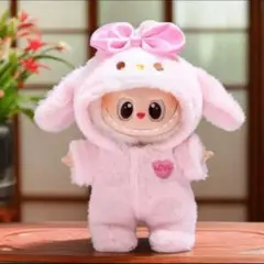 ラブブふわふわピンクうさぎ着ぐるみ