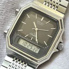 SEIKO SILVER WAVE DIGI-ANA H449 DAINI