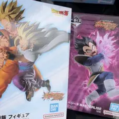 一番くじドラゴンボール D賞ベジータマスターライズ E賞孫悟空＆孫悟飯