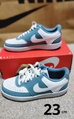 Nike Court Vision Low NN 23cm スニーカー 青/白