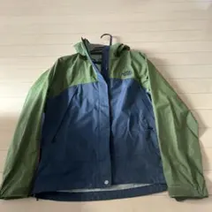 THE NORTH FACE マウンテンパーカー　グリーン×ネイビー