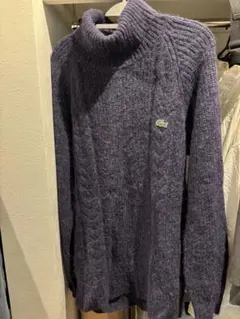 Lacoste タートルネックニット
