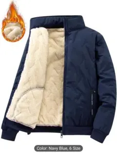 ネイビーブルー フリースジャケット 6サイズ