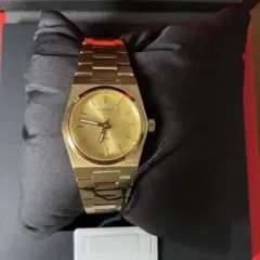 Tissot prx 35mm クォーツ　ゴールドウォッチのサムネイル