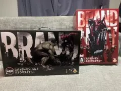 スパイダーマンA賞とラストワン賞 スパイダーマン・ハルク ジオラマス